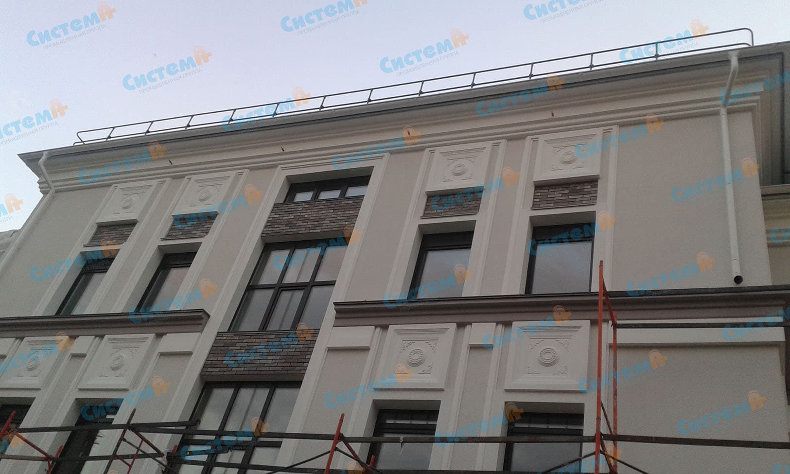 Декор бизнес-центра в исторической части города Декор бизнес-центра в исторической части города