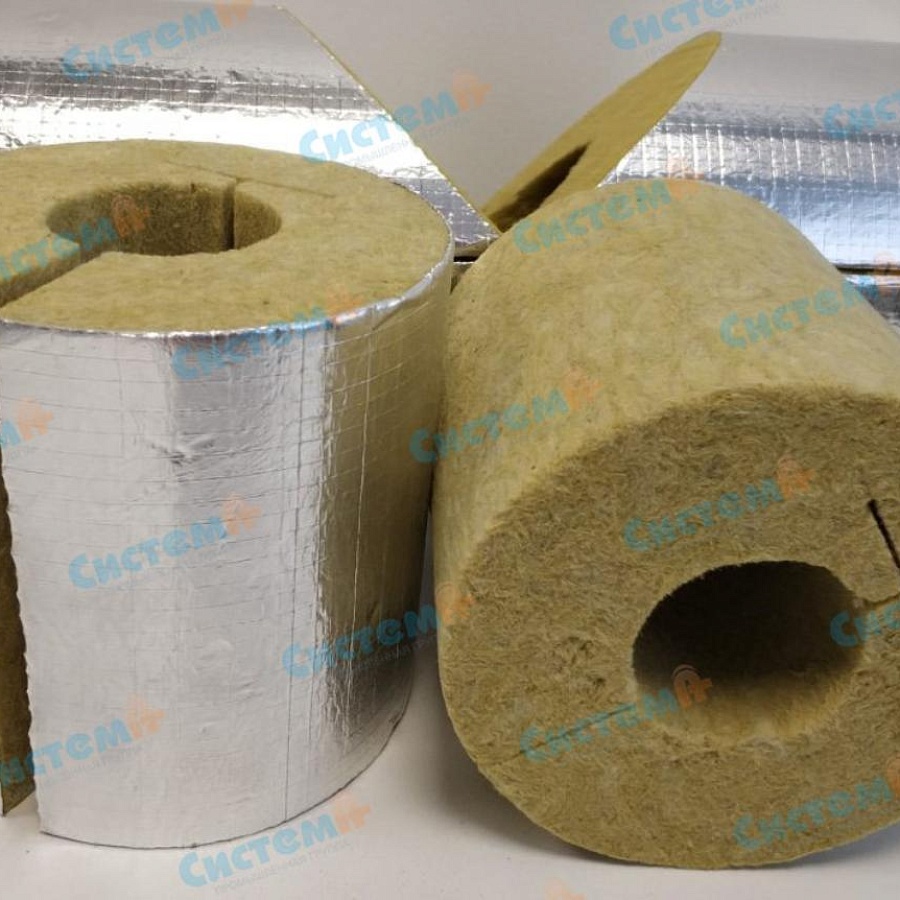 Цилиндры из минеральной ваты для труб Цилиндры из минеральной ваты для труб